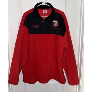 Vintage‎ Dale Earnhardt 1/4 Zip Fleece Pullover/Sweater  Winners Circle Mens XL